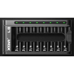 XTAR L8 accu chargeur